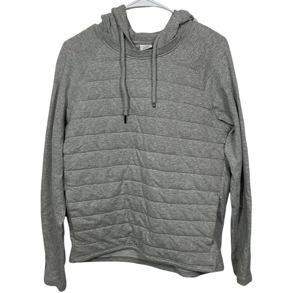 ZYIA Active Grey Pullover Activewear Hoodie